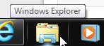windows explorer task bar icon