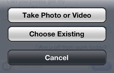 Select the Choose Existing option