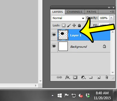 select the layer to rename