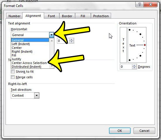 How To Center Text Across Multiple Cells In Excel 2013 Live2tech