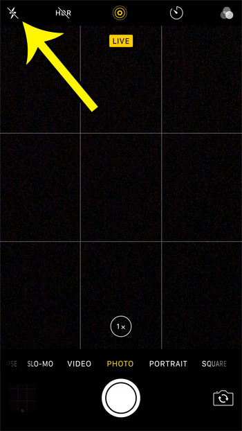 how to disable the flash on the iphone 7 camera