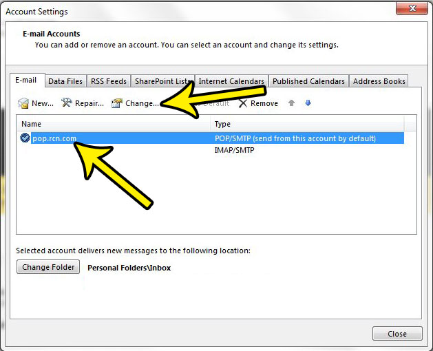 what are my incoming and outgoing port numbers in outlook 2013