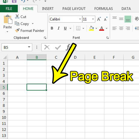 can i remove page breaks in excel 2013