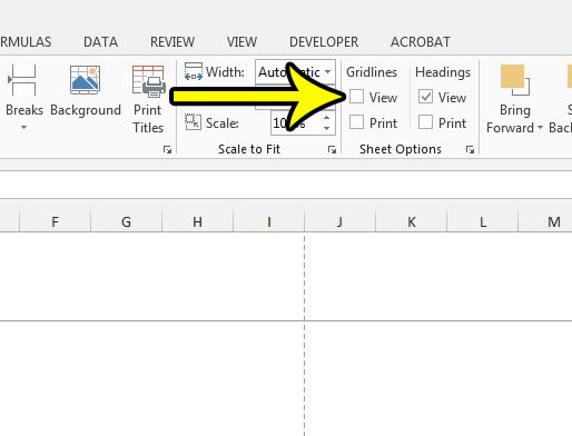 how to make page breaks easier to see in excel