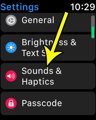 how to increase haptic strength on apple watch