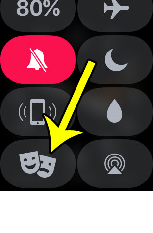 how to enable theater mode on apple watch