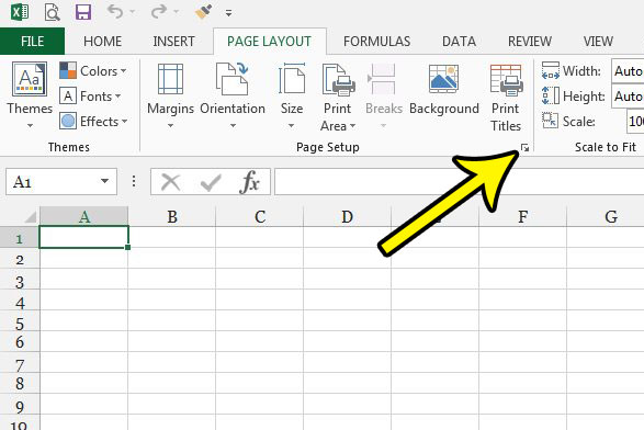 how to change starting page number excel 2013
