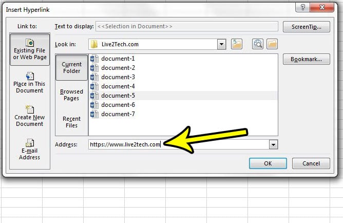 how to hyperlink a picture in excel 2013