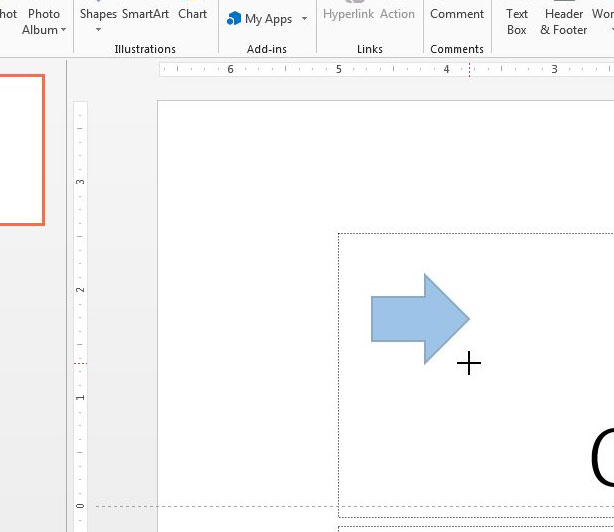 how to draw an arrow in powerpoint 2013