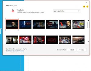 how to embed youtube video in powerpoint 2016