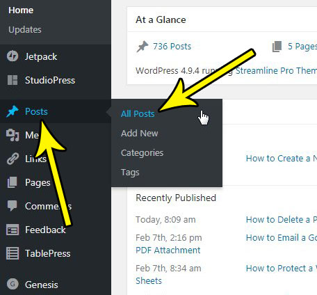 how to view post drafts in wordpress