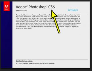 how to check your photoshop version