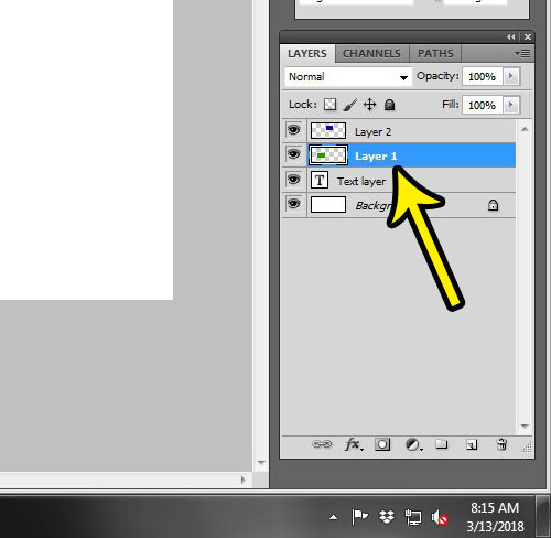 hiding layers in photoshop