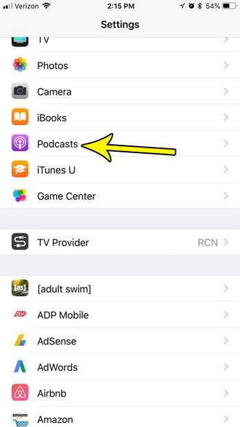 turn off automatic podcast deletion iphone