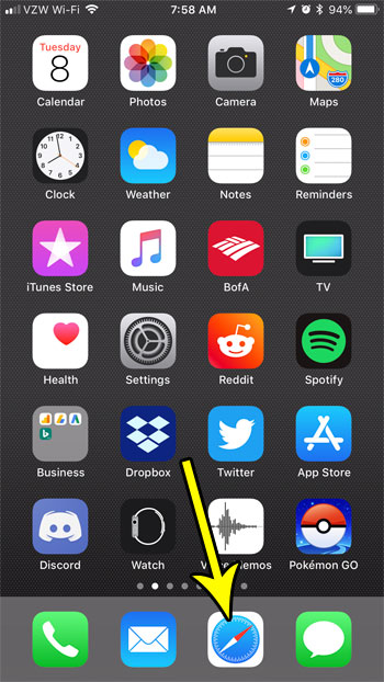 iphone homescreen button