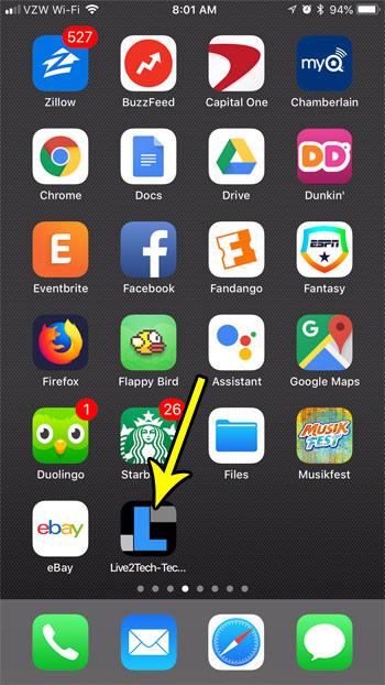how to put a link on iPhone Home screen