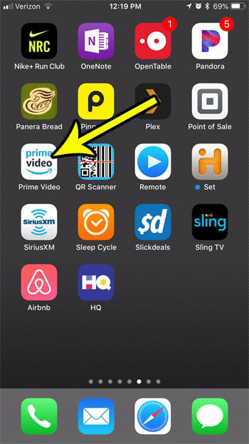 delete prime video files iphone