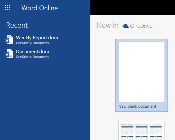 include page numbers in word online document