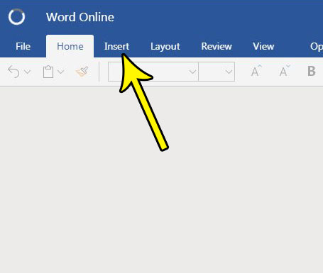 word online where are page numbers