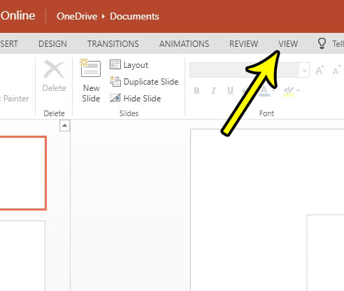 how to view presentation in powerpoint online
