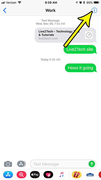 crescent moon next to message conversation on iphone