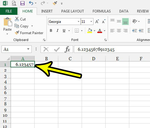 why is excel only showing two decimal places
