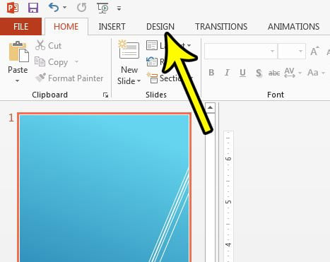 how to hide background graphics in powerpoint 2013