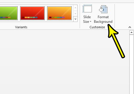 how to hide graphics in powerpoint theme