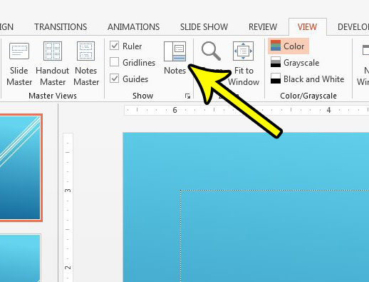 how to show speaker notes in powerpoint