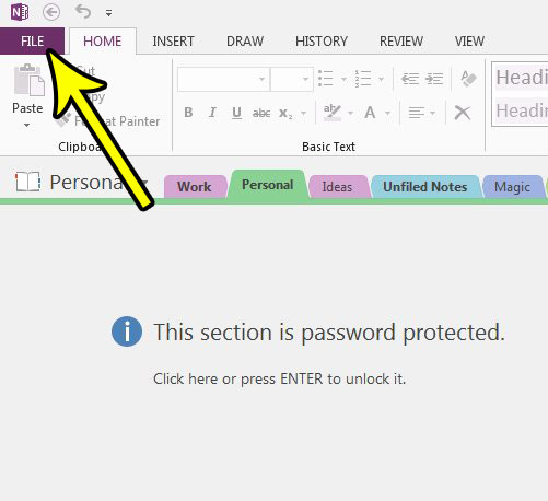 how to add page tabs to the left in onenote 2013