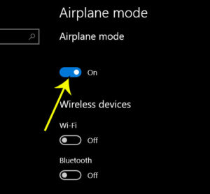 windows 10 activate airplane mode 3 How to Put Windows 10 in Airplane Mode