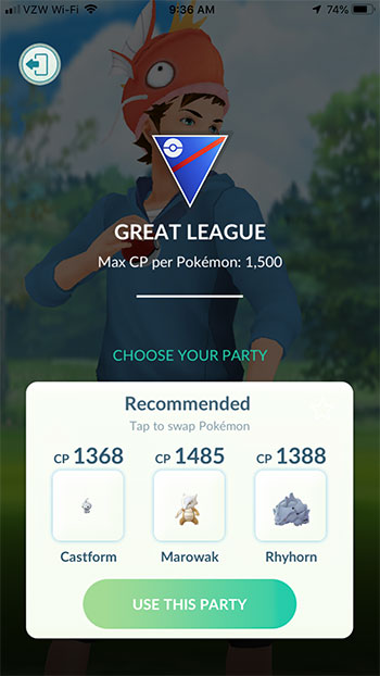 how to battle a team leader in pokemon go