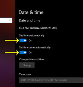 how set time automatically windows 10 4 How to Set Time Automatically in Windows 10