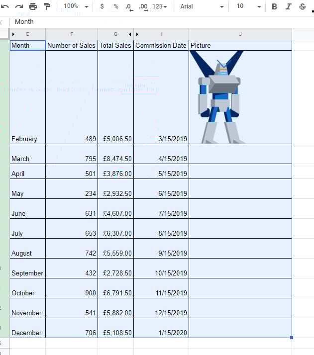 How to Change Cell Border Color in Google Sheets 1 select the cells with borders
