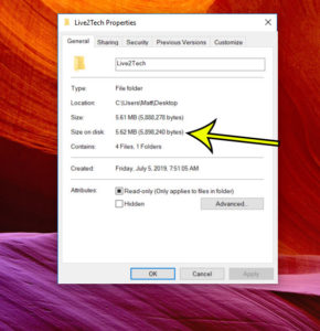 how view folder size windows 10 3 How to View the Size of a Folder in Windows 10