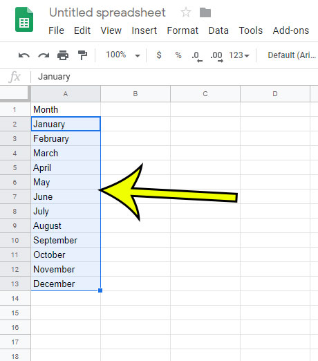 how to use autofill in Google Sheets