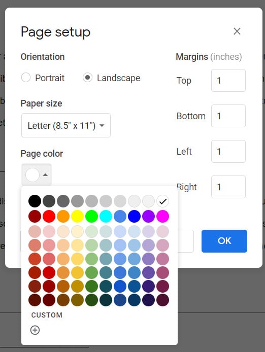 How to Add a Background in Google Docs (An Easy 6 Step Guide) 5 how to add a background in Google Docs