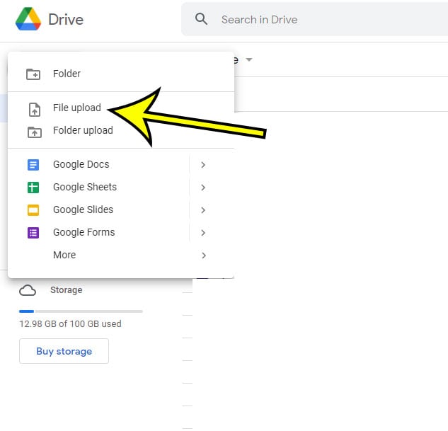 How to Attach Google Drive Files to Email on iPhone 13 3 select File upload
