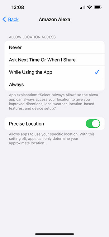 how to stop an iPhone 13 app from using your location